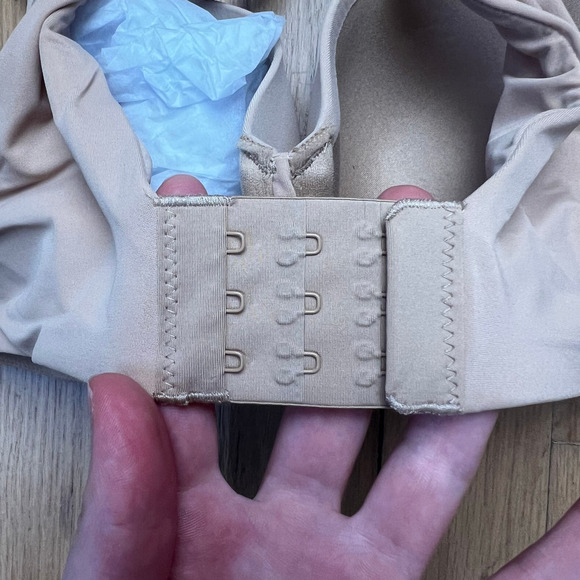 NEW Skims Women's 32D Smoothing Intimates Full Coverage Lightly Lined Bra Clay - Picture 7 of 10